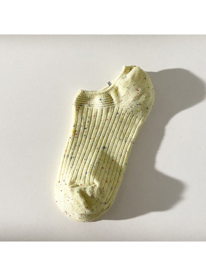 Rufia - Soft Ribbed Speckled Ankle Socks product image 3