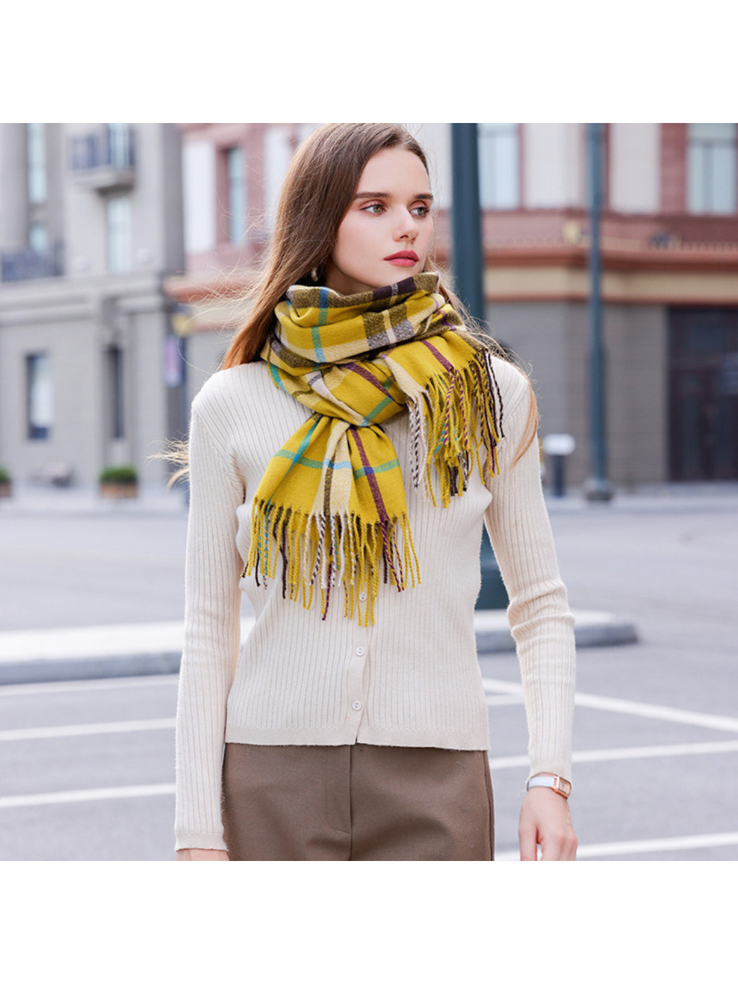 Scarvii - Plaid Winter Scarf