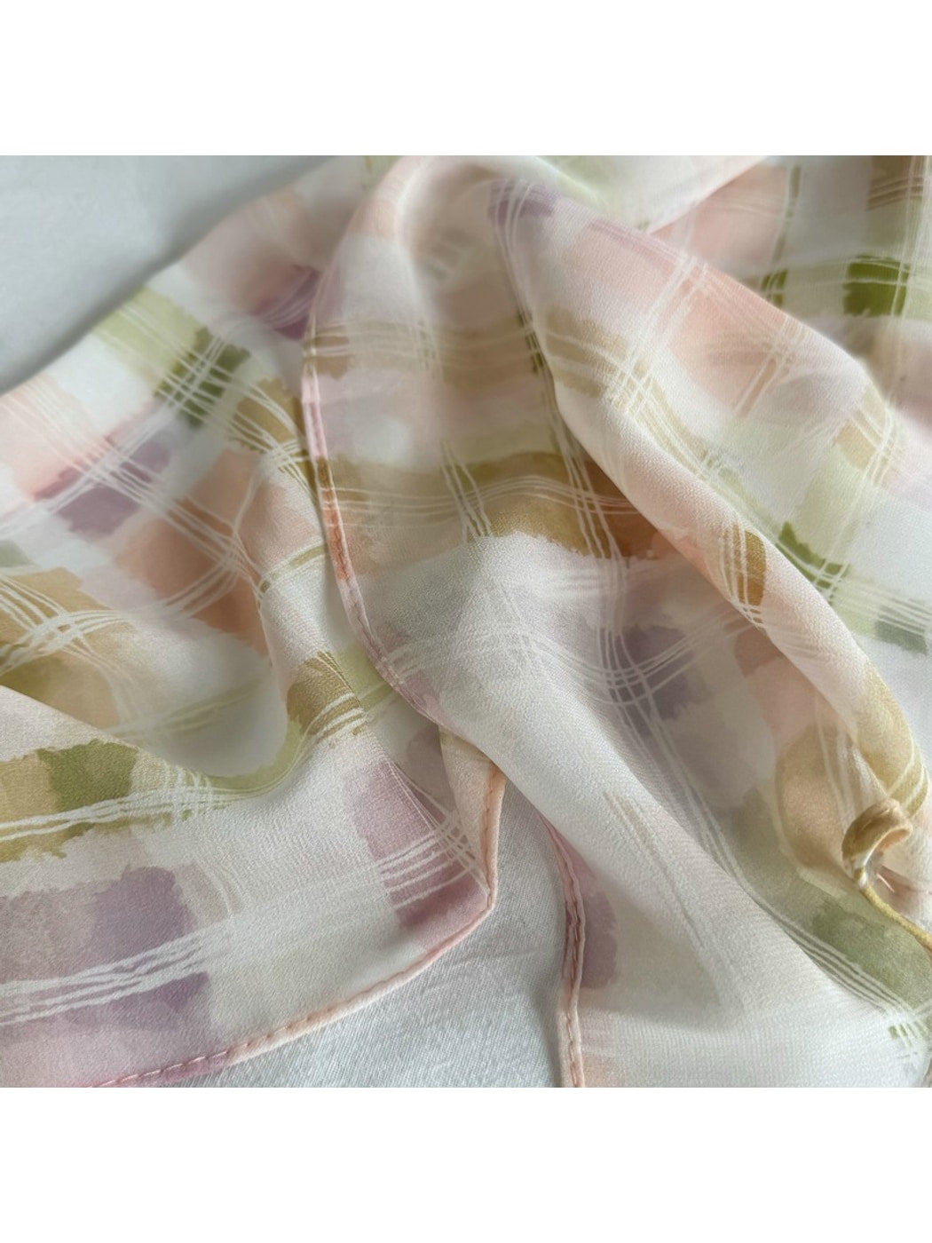 Scarvii - Romantic Style Minimal Printed Scarf