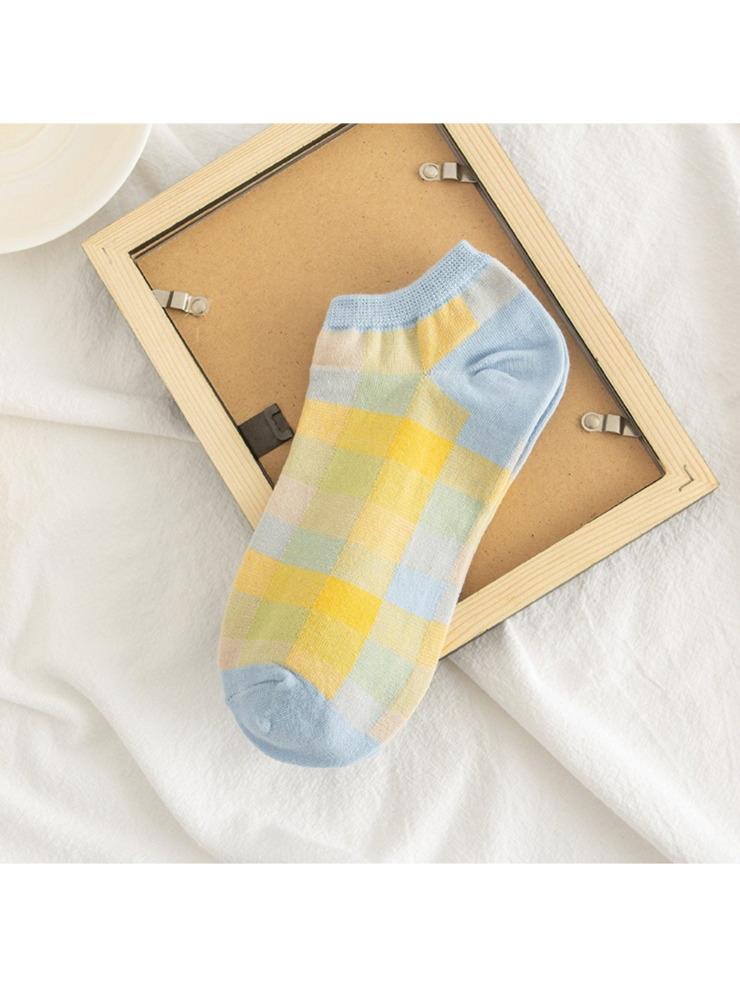 Rufia - Summer Plaid Ankle Socks
