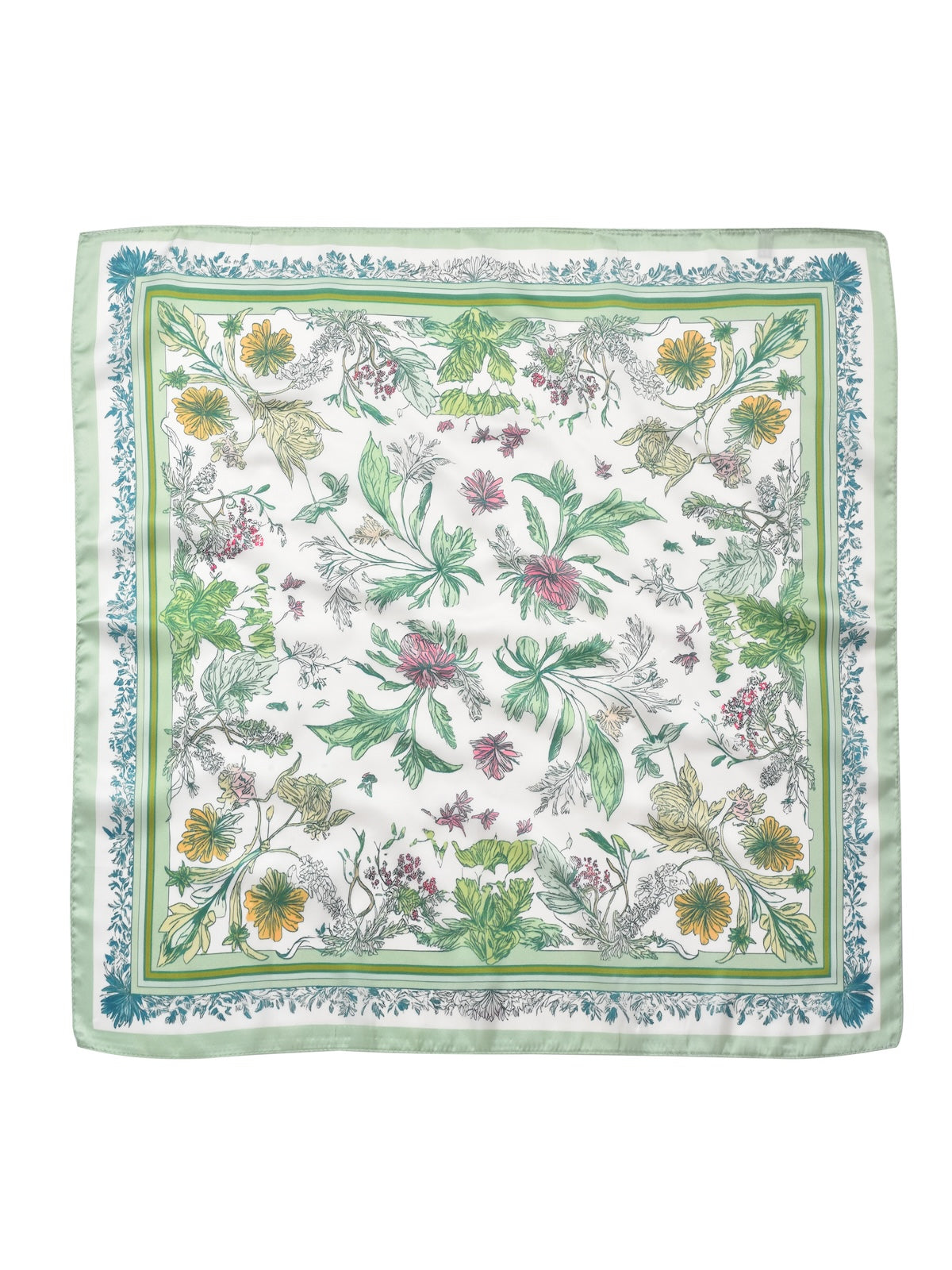 Scarvii - Timeless Floral Square Scarf