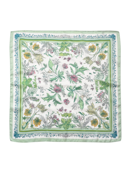 Scarvii - Timeless Floral Square Scarf