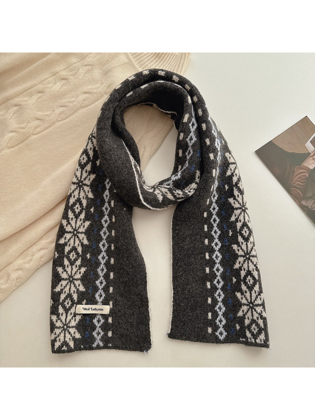Scarvii - Nordic Pattern Winter Scarf