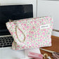 Cosbai Soft Rose Organizer Pouch in soft pink color on white background