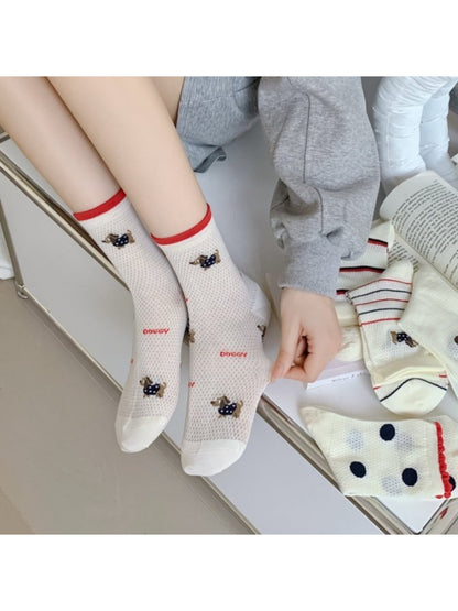 Rufia - Cartoon Dog Crew Socks product image 3