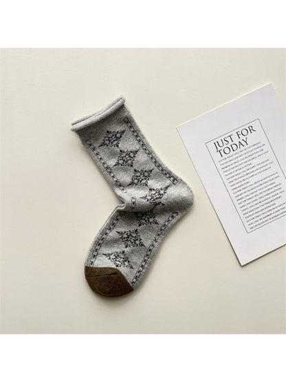 Rufia - Vintage Pattern Crew Socks product image 5