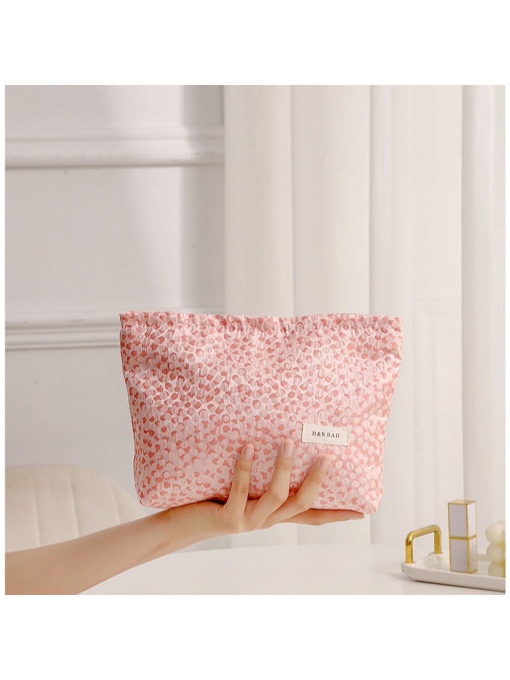 Cosbai - Print Travel Cosmetic Pouch Bag