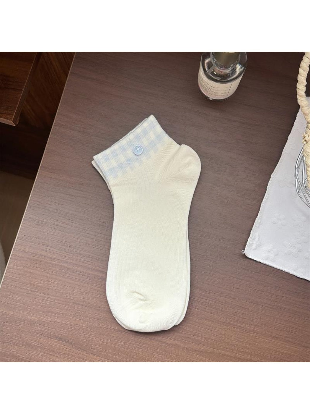 Rufia - Fresh Pattern Casual Ankle Socks