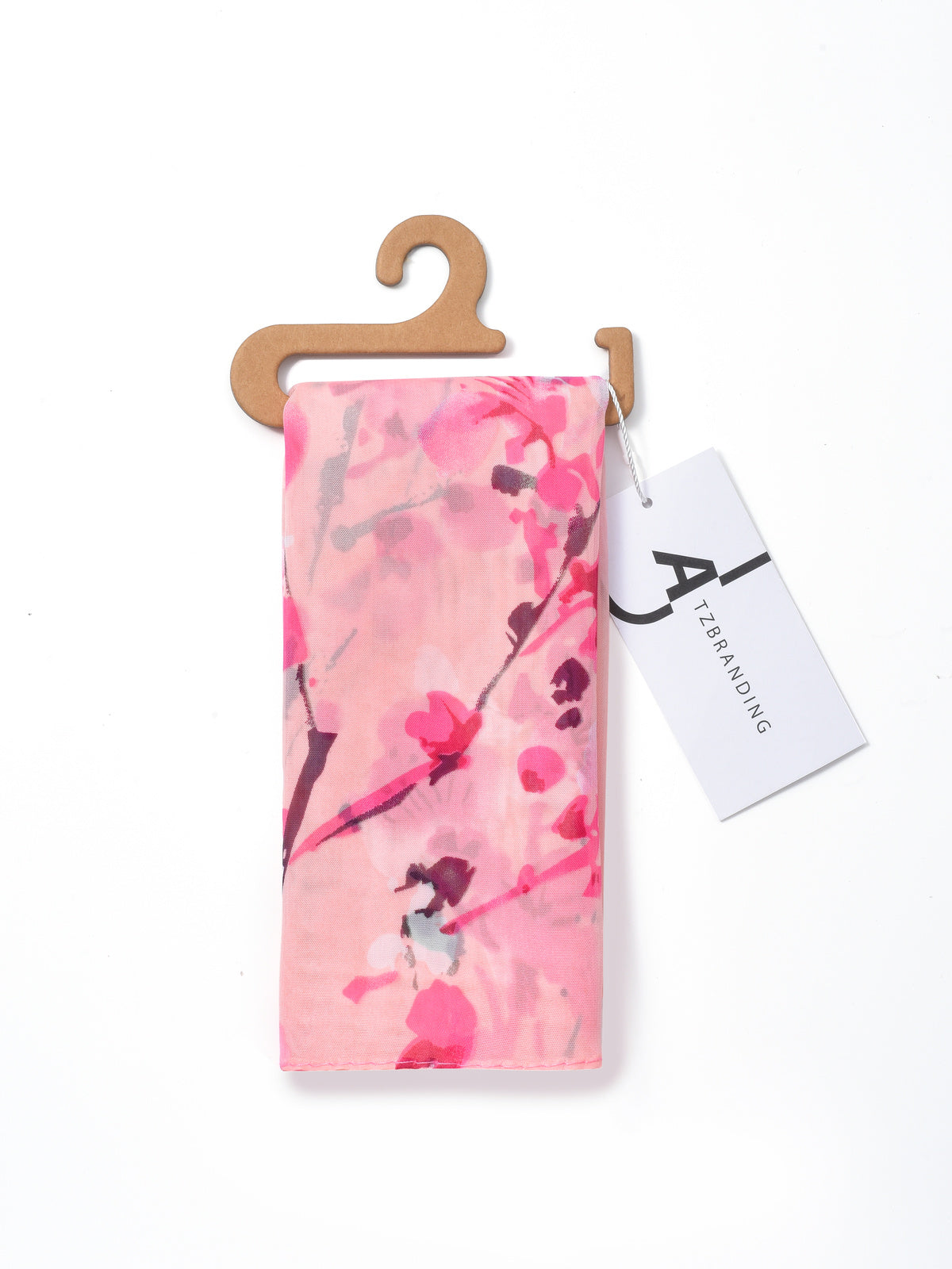 Scarvii - Spring Summer Soft Pastel Floral Scarf
