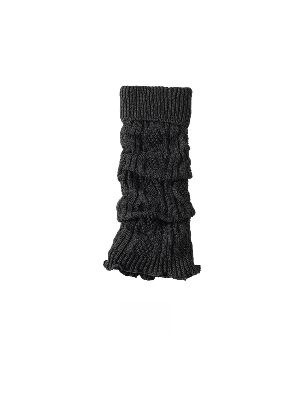 Cozyra - Vintage Geometric Knit Leg Warmers