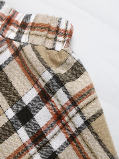 Crosa - Retro Plaid Outfit including Short Skirt & Shirt