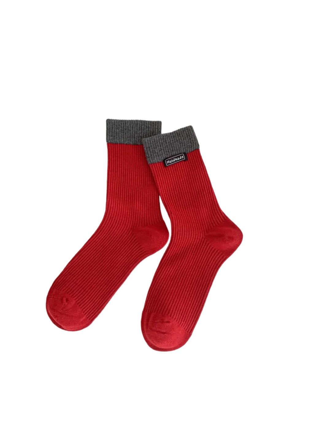 Rufia - Color-Block Mid-Calf Socks