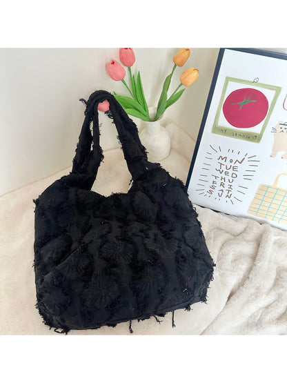 Cosbai - Elegant Soft Texture Shoulder Tote