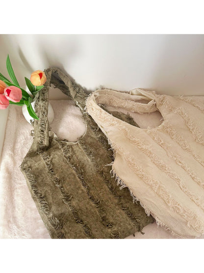 Cosbai - Elegant Soft Texture Shoulder Tote