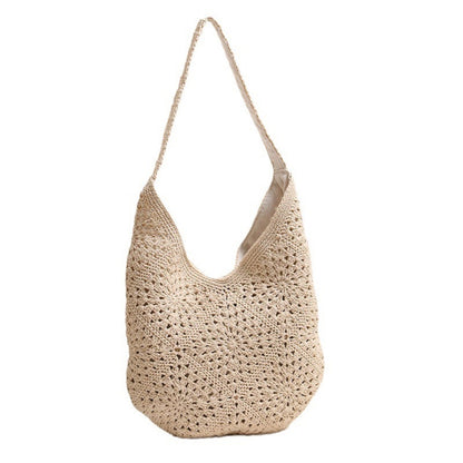 Cosbai - Boho Crochet Tote Bag