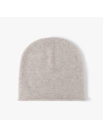 Haila - Relaxed Rolled-Edge Slouch Knit Beanie