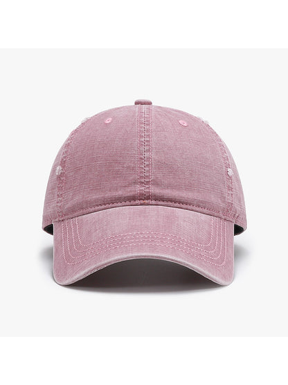 Haila - Vintage Look Curved Brim Baseball Cap