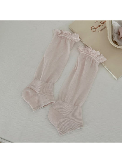 Rufia - Lace Color Block Ankle Socks detail view 4