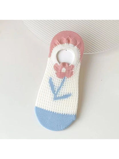 Rufia - Floral Mesh Ankle Socks product image 3