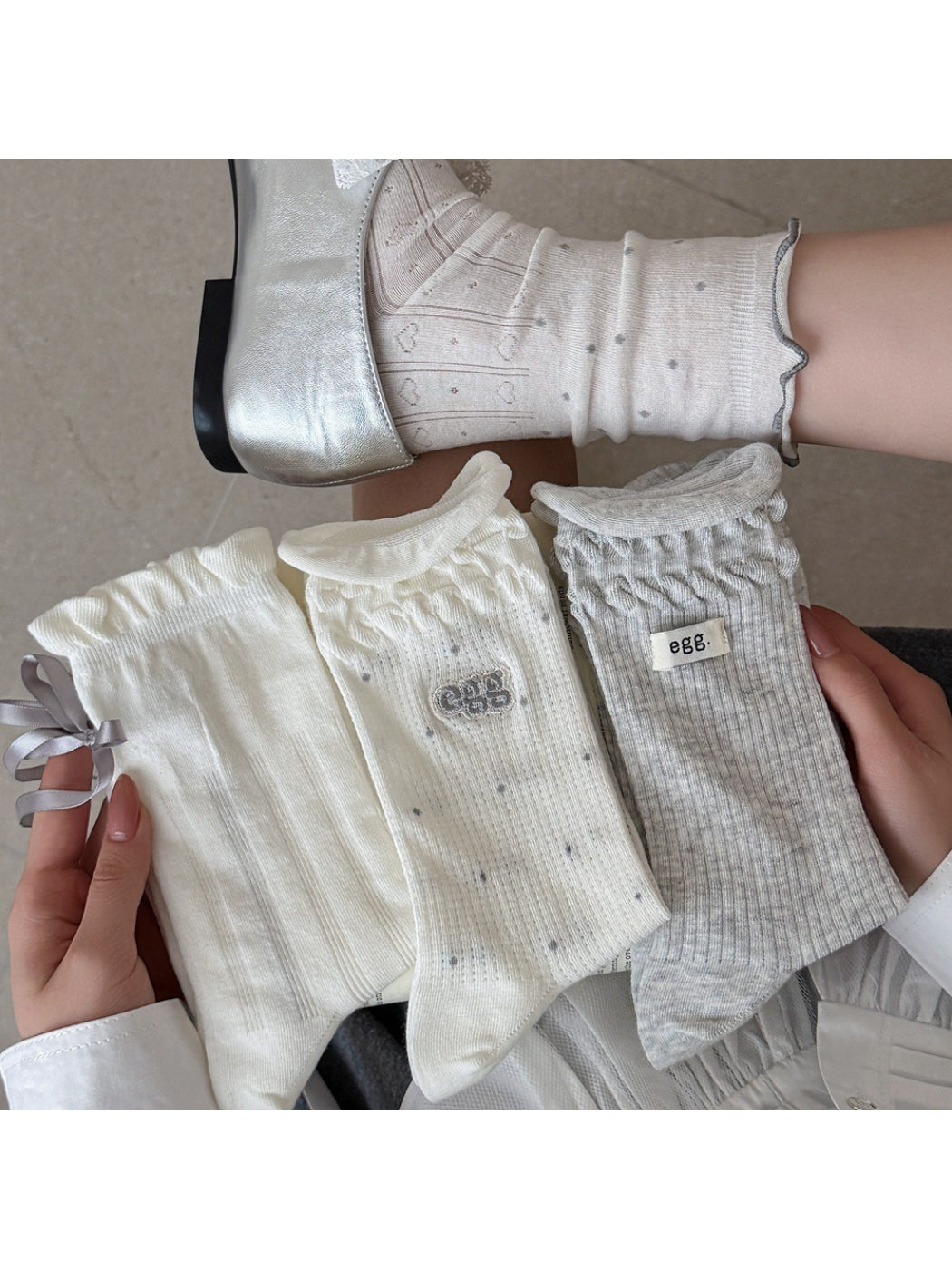Rufia - Cozy Everyday Frill Edge Socks product image 3