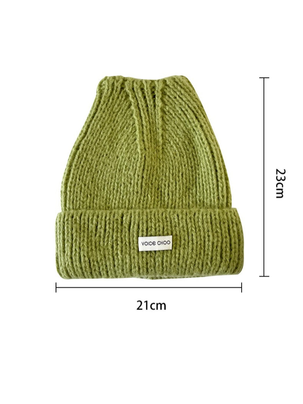 Haila - Women's Solid Color Knitted Beanie
