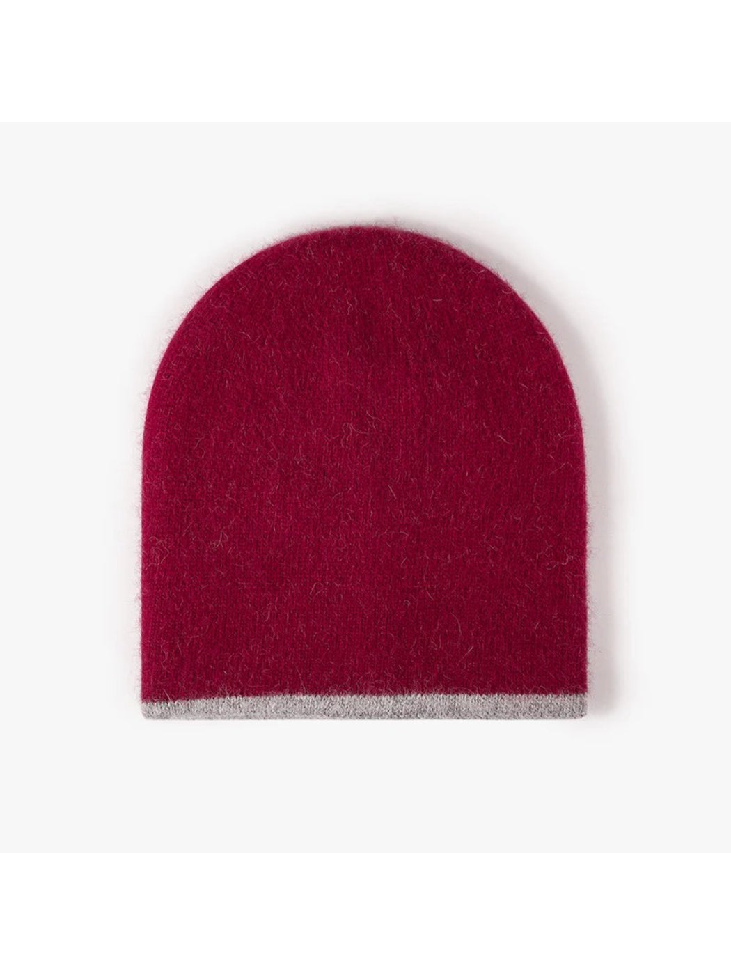 Haila - Reversible Contrast-Edge Knit Beanie