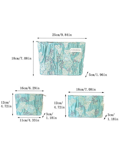Cosbai Butterfly Floral Cosmetic Bag product image
