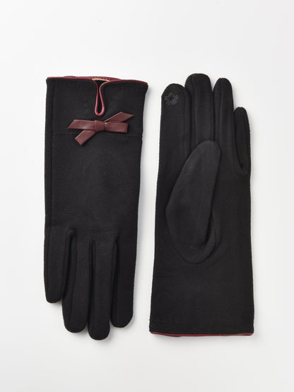 Gloving - Women's Winter Touchscreen Gloves with bow