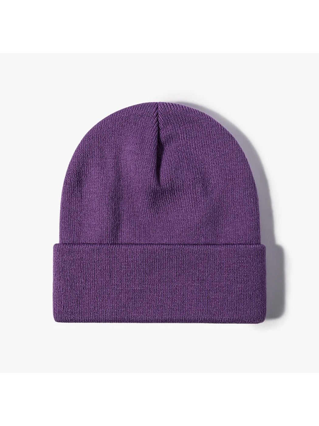Haila - Solid Fine-Knit Cuffed Beanie