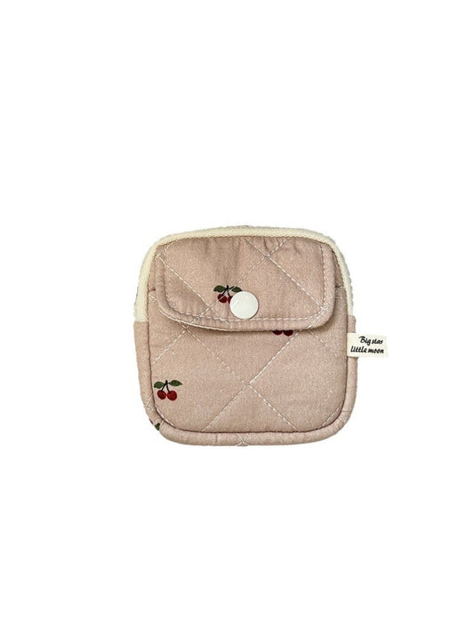 Cosbai - Floral Print Mini Storage Pouch