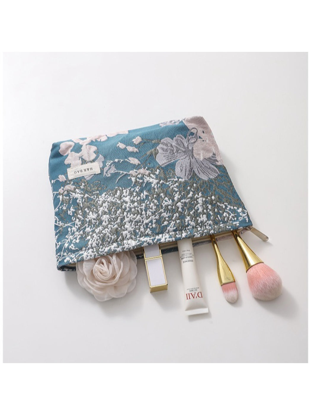 Cosbai - Meadow Floral Cosmetic Bag