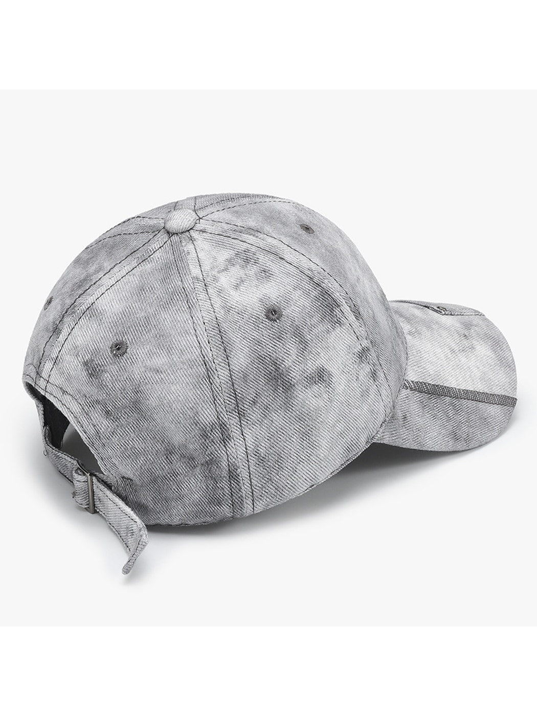 Haila - Adjustable Curved Brim Solid Color Baseball Cap