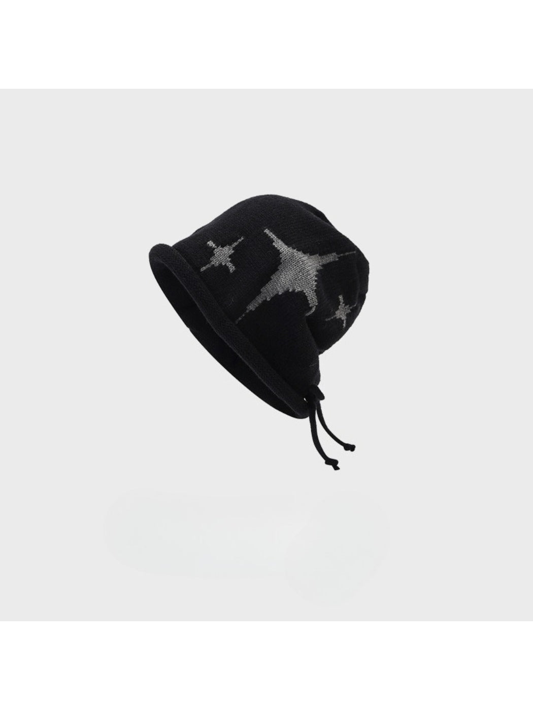 Haila - Star Pattern Knit Bucket Hat