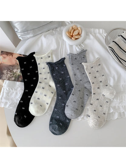 Rufia - Sweet Style Bow Crew Socks