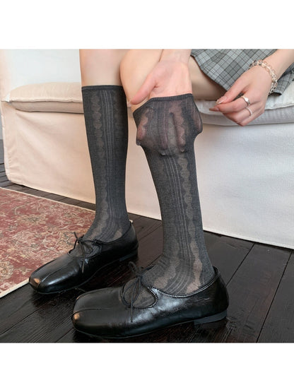 Rufia - Lightweight Women's Mid-calf Socks