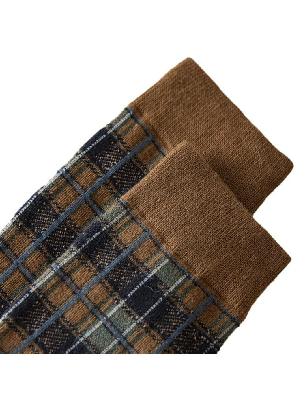 Rufia - Retro Plaid Knee High Socks