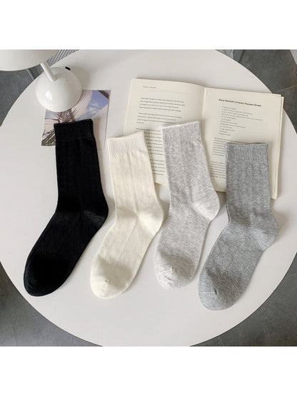 Rufia - Soft Pattern Knit Crew Socks product image 7