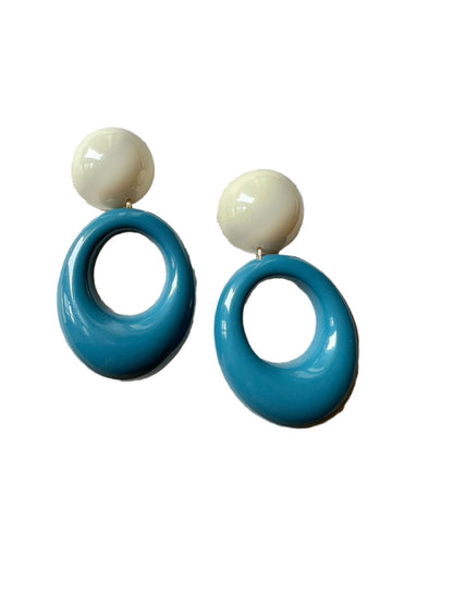 Earwish - Modern Oval Hoop Earrings