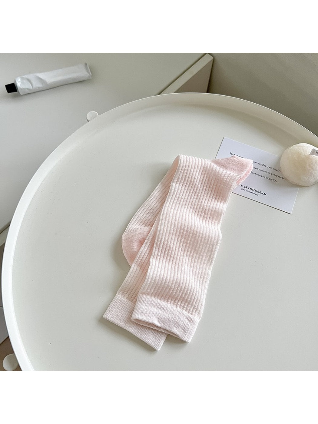 Rufia - Soft Ribbed Crew Socks for Women