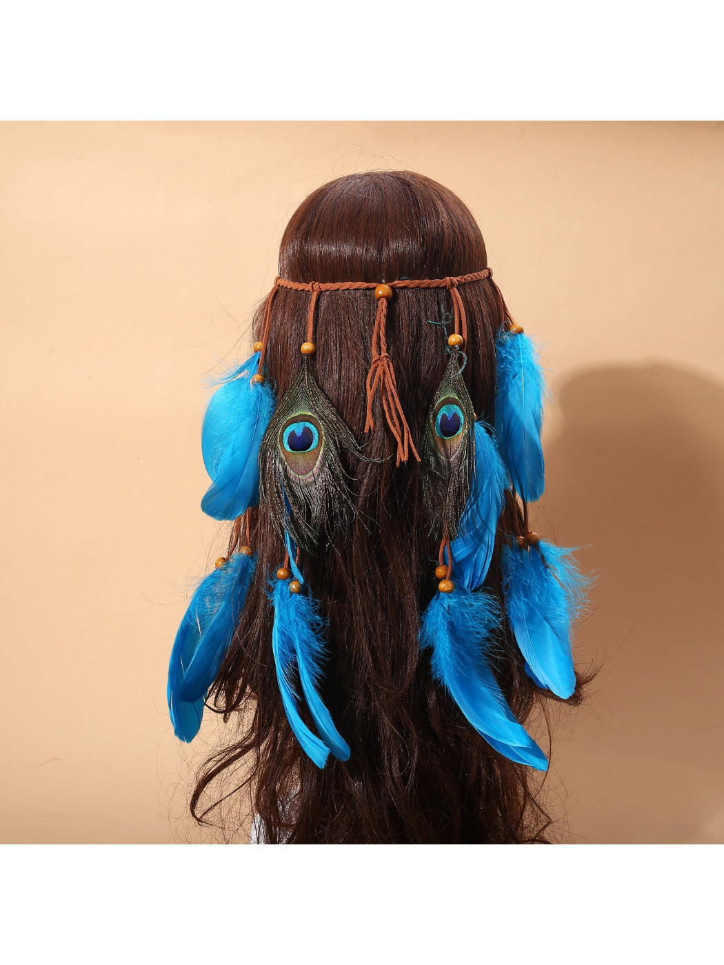 Hairish - Boho Bright Feather Hair Headpiece