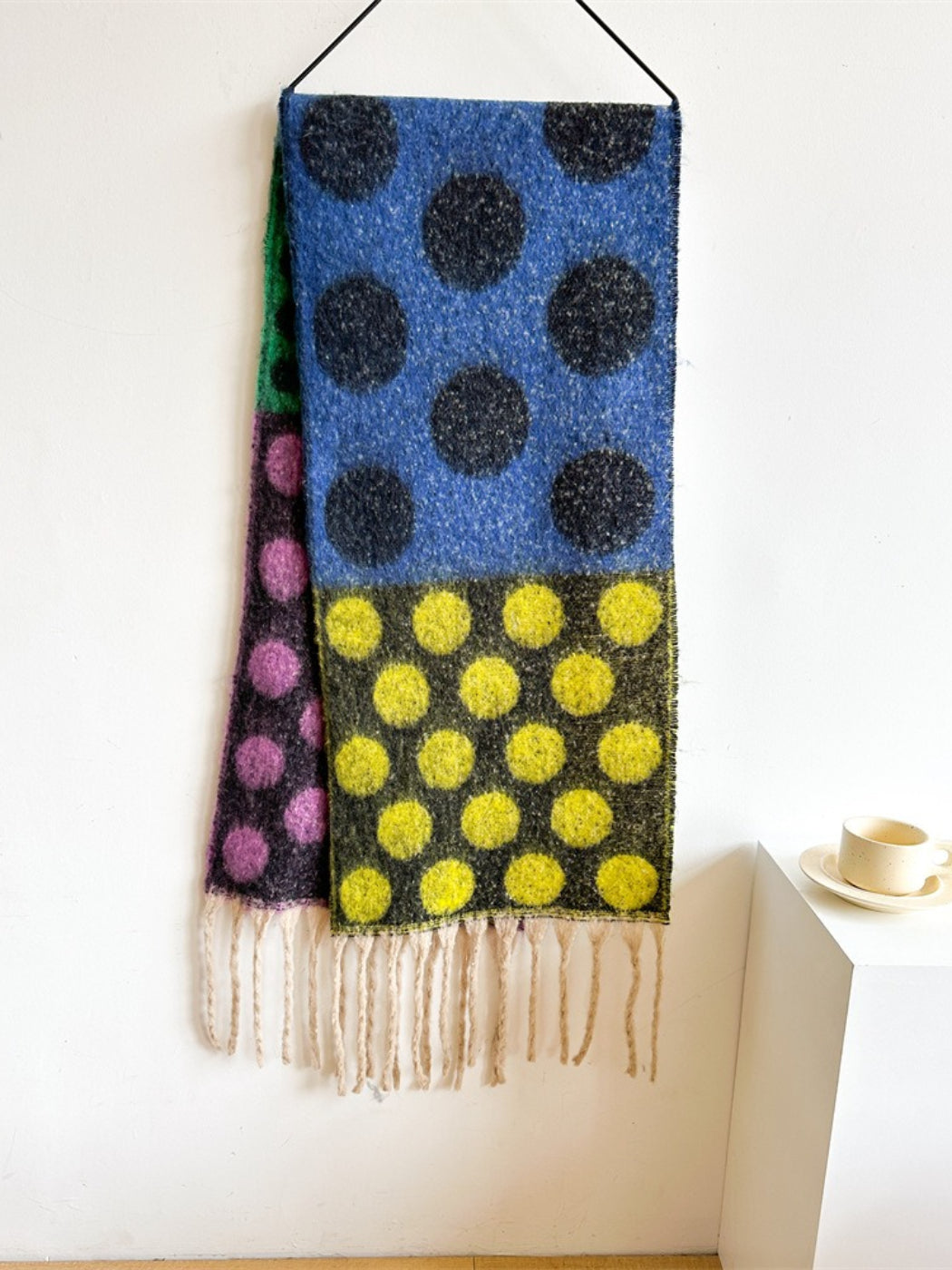 Scarvii - Bold Retro Polka Winter Scarf