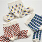 Rufia – Irregular Pattern Crew Socks