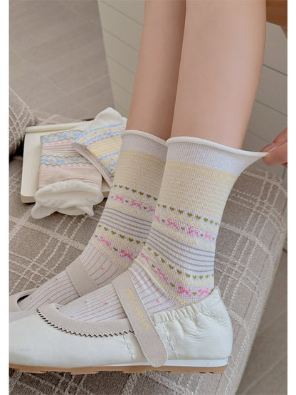 Rufia - Candy Tone Nordic Style Crew Socks product image 6