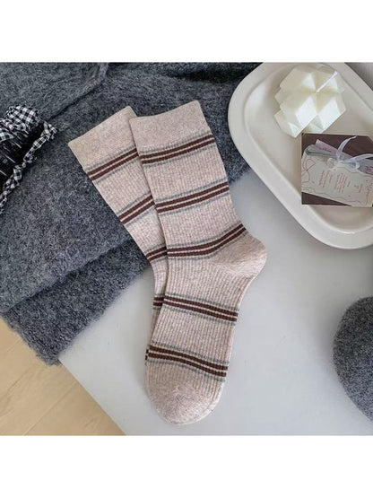 Rufia - Classic Stripe Ribbed Crew Socks product image 8
