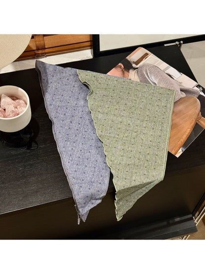 Scarvii - Simple Style Print Triangle Bandana