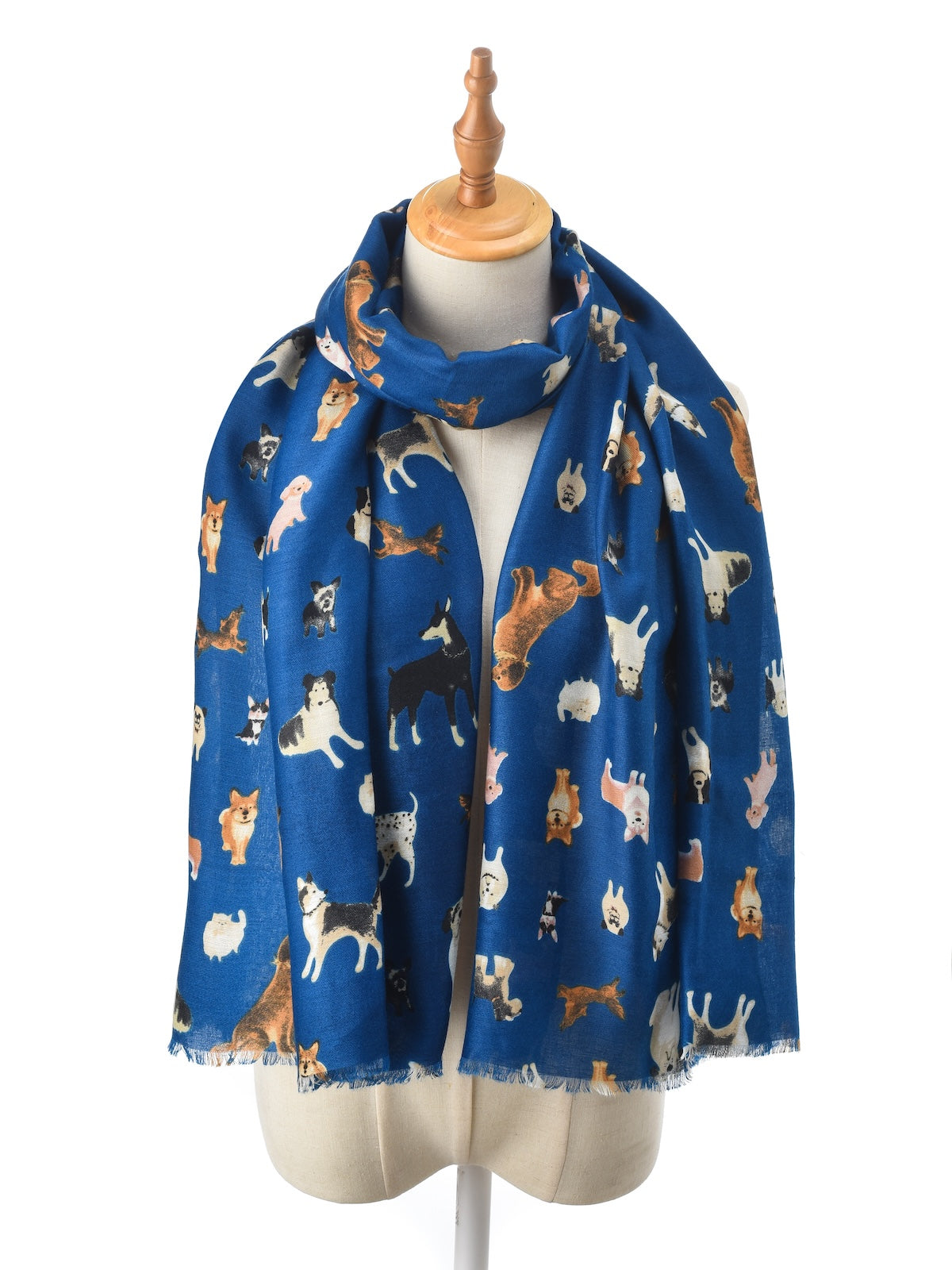 Scarvii - Cute Cartoon Dog Pattern Scarf