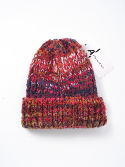 Haila - Vintage Gradient Knitted Warm Beanie