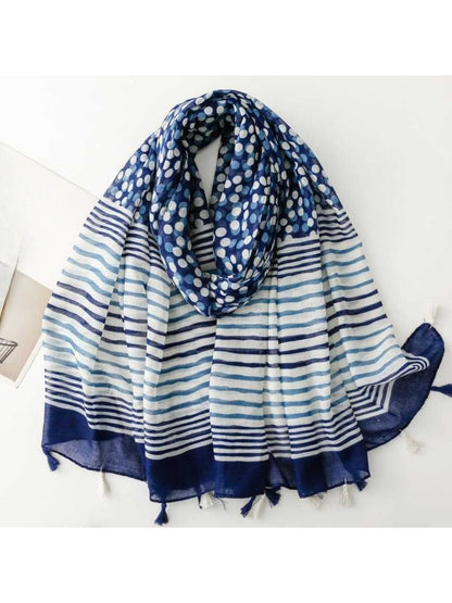 Scarvii - Refined Dot Pattern Everyday Scarf