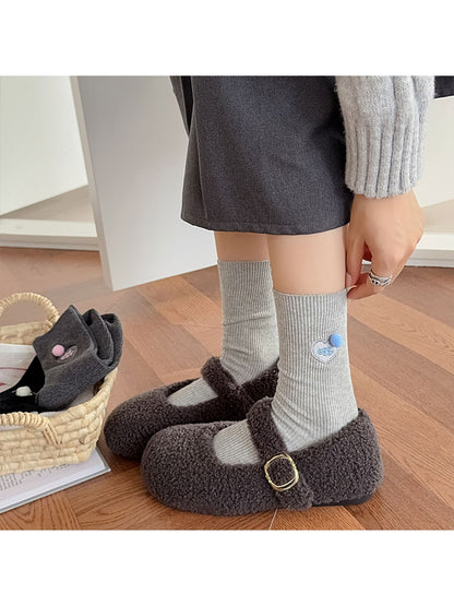 Rufia - Everyday Heart Accent Crew Socks
