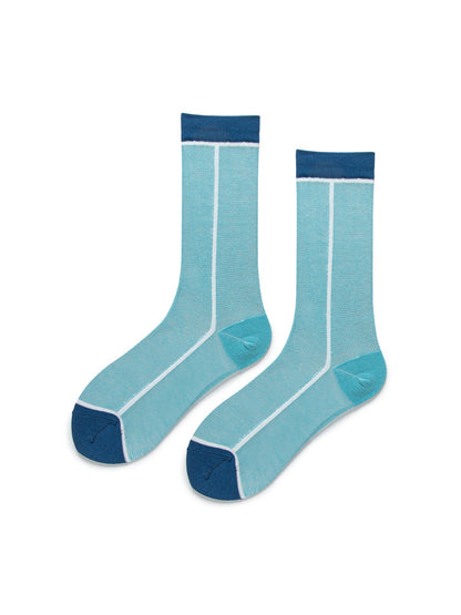 Rufia - Clean Line Sheer Crew Socks